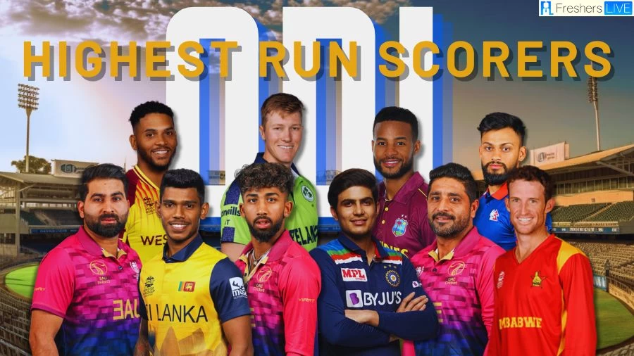 Highest Run Scorers in ODI Cricket - Top 10 Pioneers of Batting Brilliance