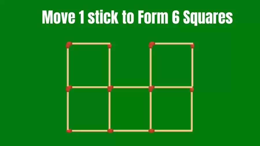 Can You Solve this Matchstick Brain Teaser Within 30 Secs?
