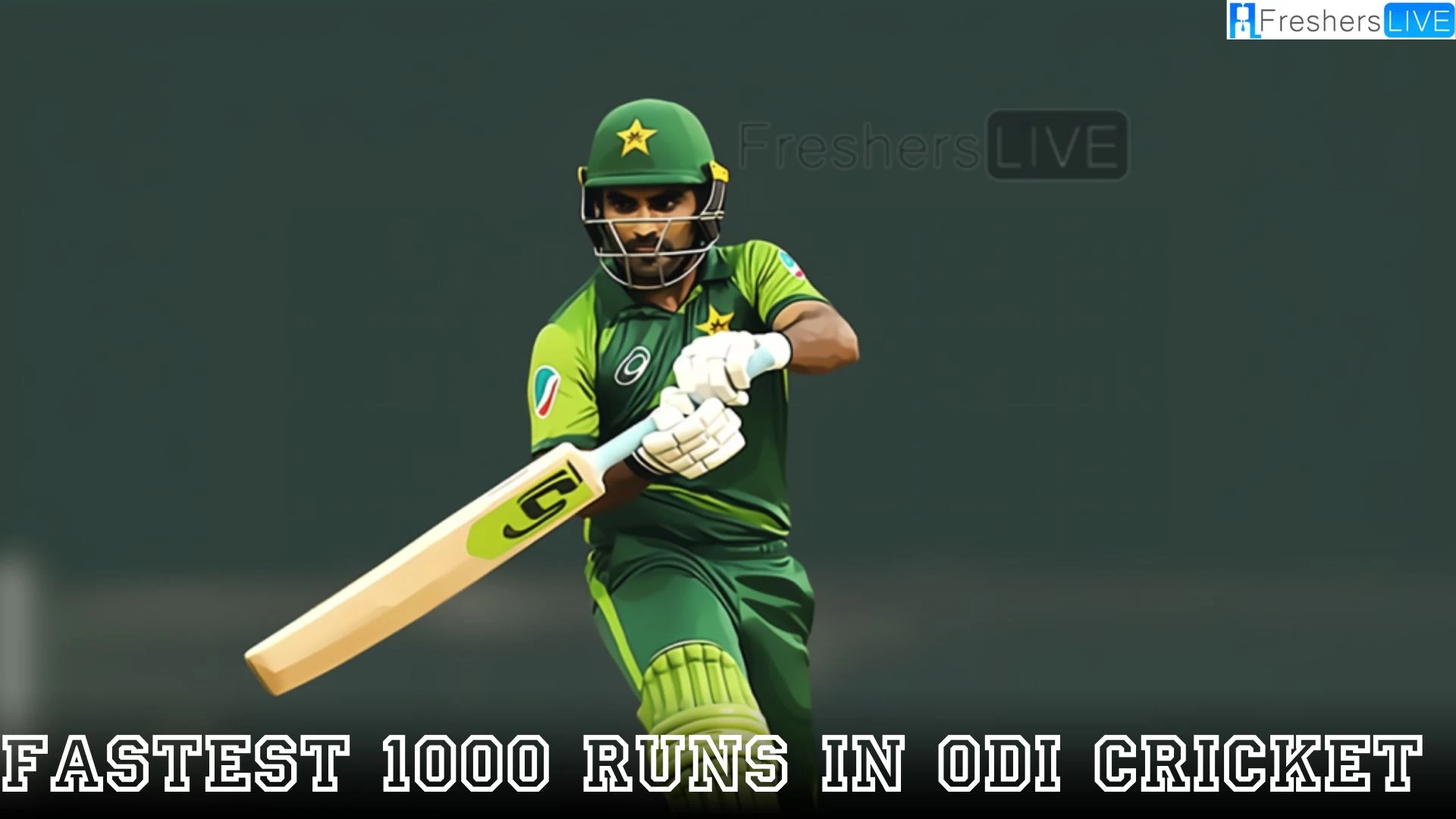 Fastest 1000 Runs in ODI Cricket - Top 10 Incredible Batting Display