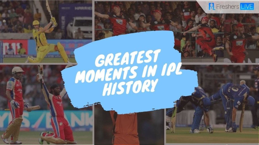 Greatest Moments in IPL History - Ranking The Best