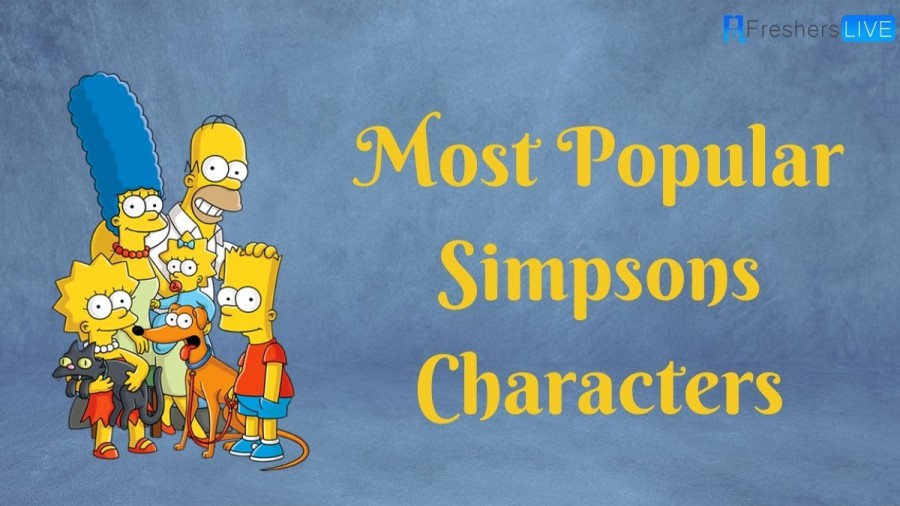 Most Popular Simpsons Characters ( Ranking the Top 10 )