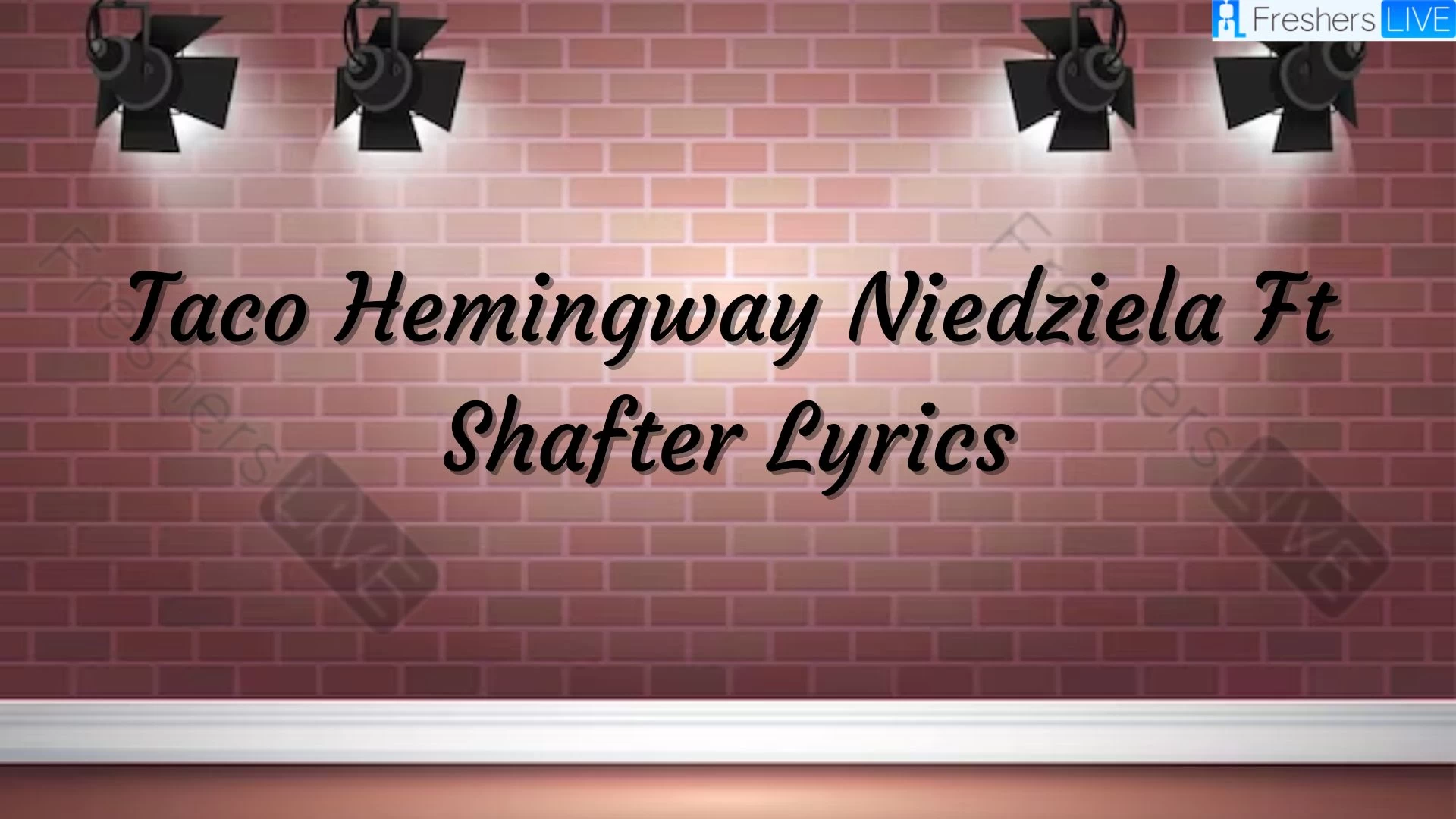 Taco Hemingway Ft. Shafter Niedziela Lyrics The Mesmerizing Lines And Meaning