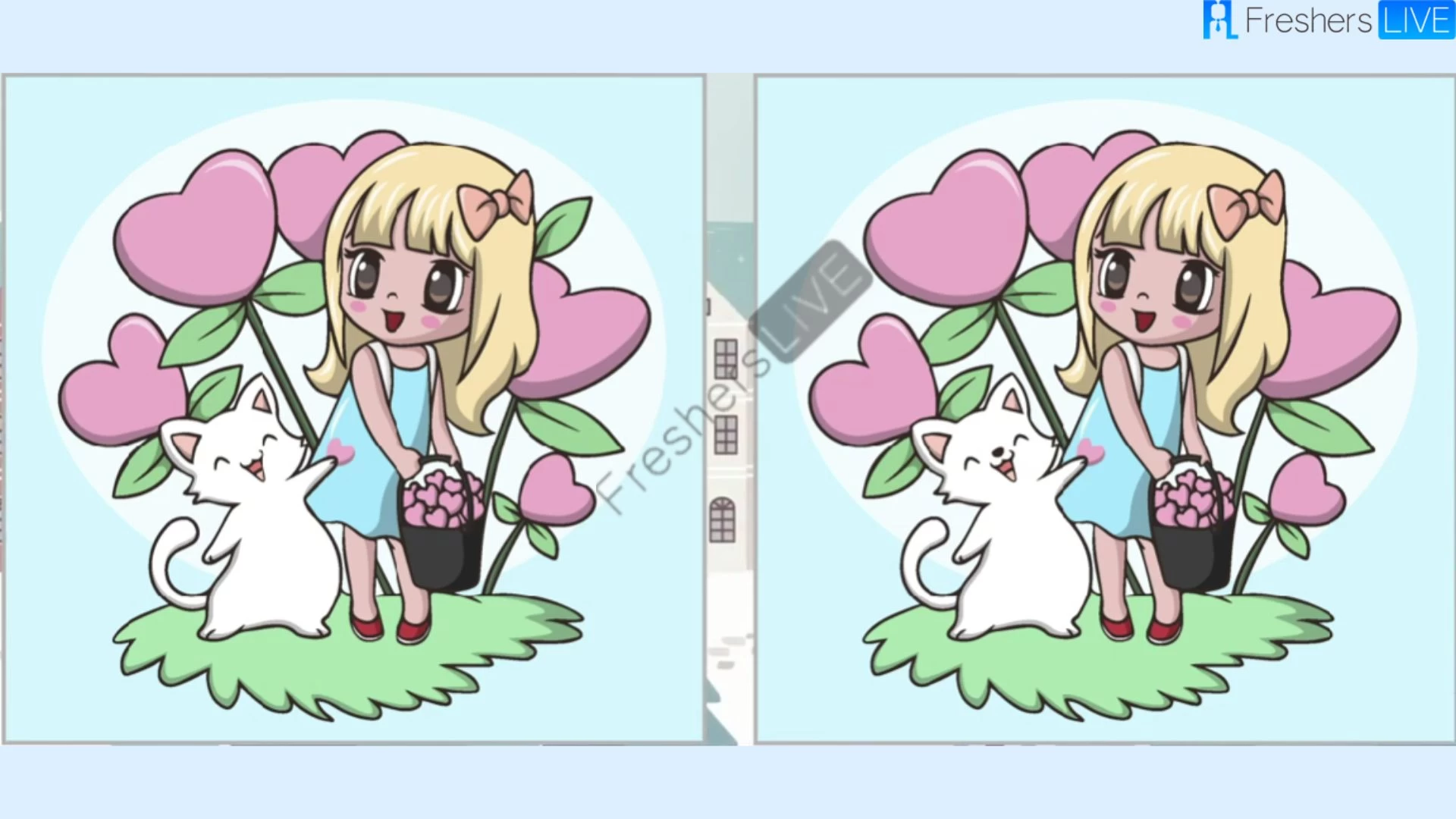 You have Extra Sharp Eyes If You Can Spot the 3 Differences In This Girl Image
