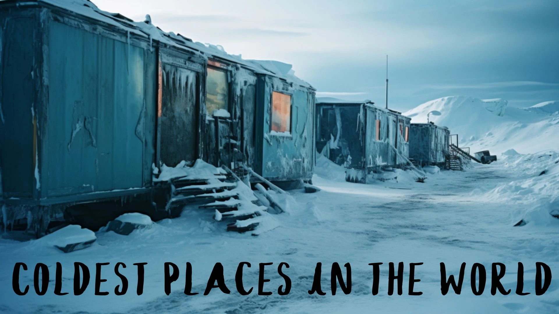 Coldest Places in the World - Top 10 Frozen Extremes