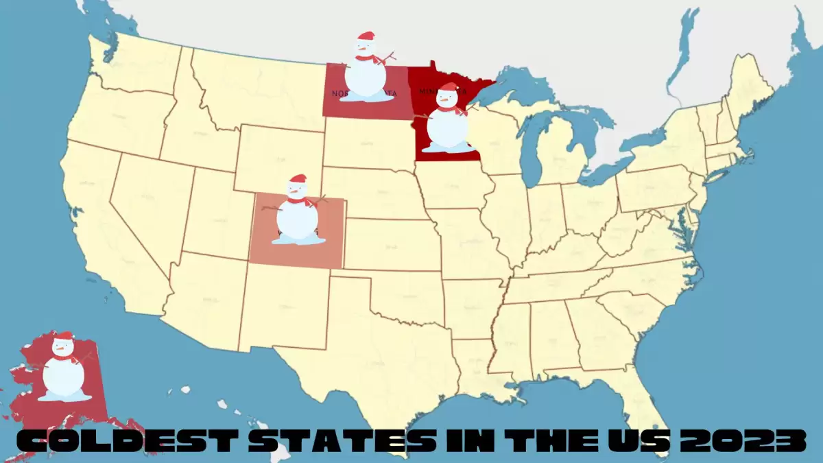 Coldest States in the US 2023 - Top 10 America