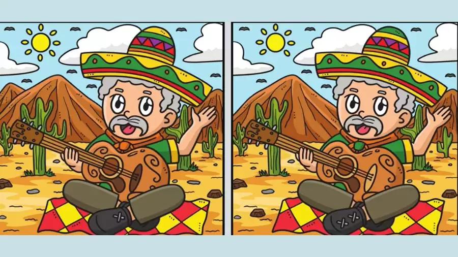 Only 1% of attentive people can spot 5 differences in the Giraffe picture in 20 seconds!