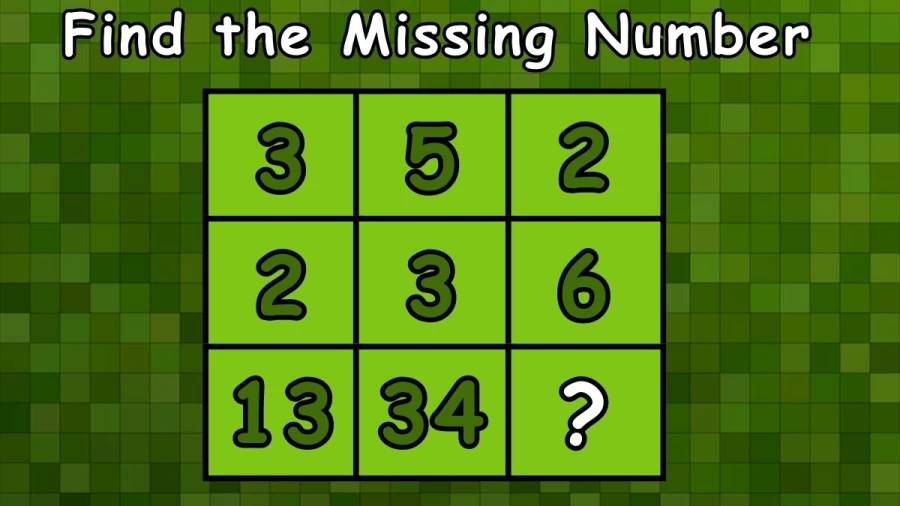 Brain Teaser Number Puzzle: Can You Find the Missing Number in this Box?