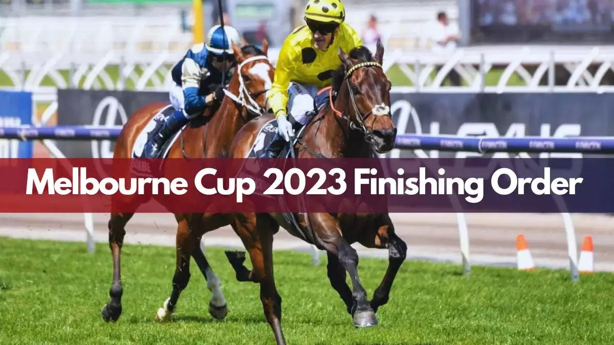 Melbourne Cup Finishing Order, Melbourne Cup Winners and Placings