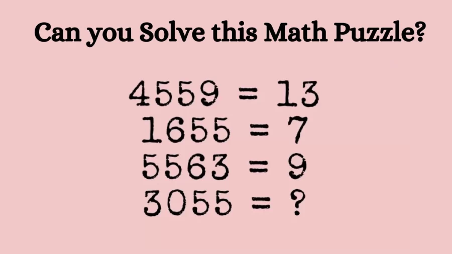 Brain Teaser: Can you Solve this Tricky Math Puzzle in 30 Seconds?