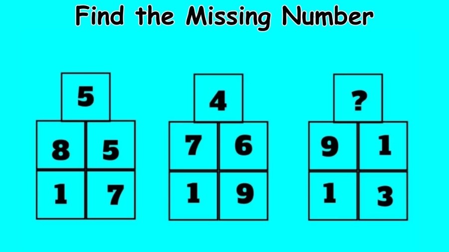 Brain Teaser - Find the Missing Number in This Tricky Math Puzzle