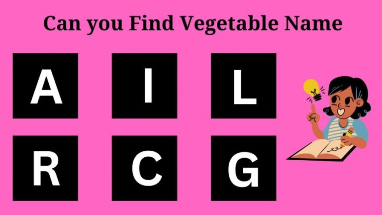 Brain Teaser Scrambled Word: Can you Guess the 7 Letter Vegetable in 15 Seconds?
