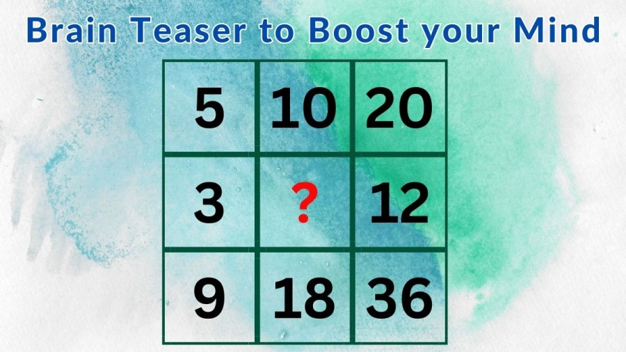 Brain Teaser to Boost your Mind: Can you find the Missing Number?